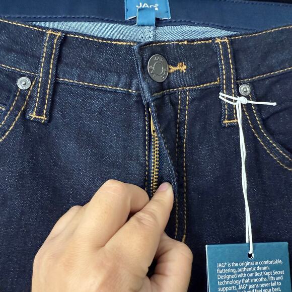 Jag Eloise Mid Rise Boot Cut Jeans, 10 - Picture 2 of 9